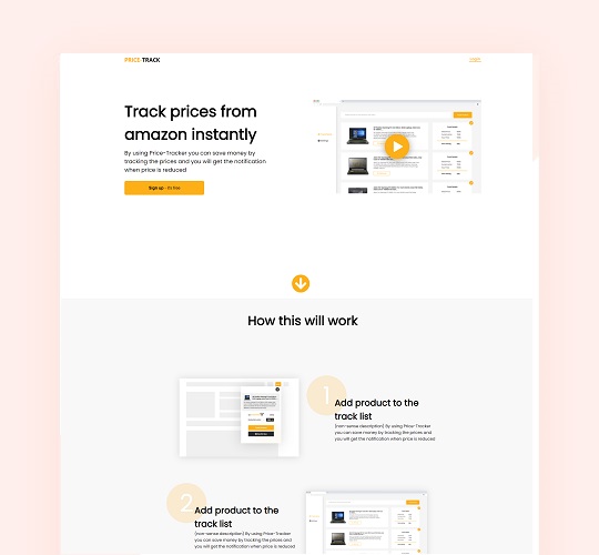 Landing Page Screenshot